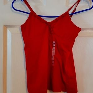 Size 14 girls shirt red Tommy Hilfiger